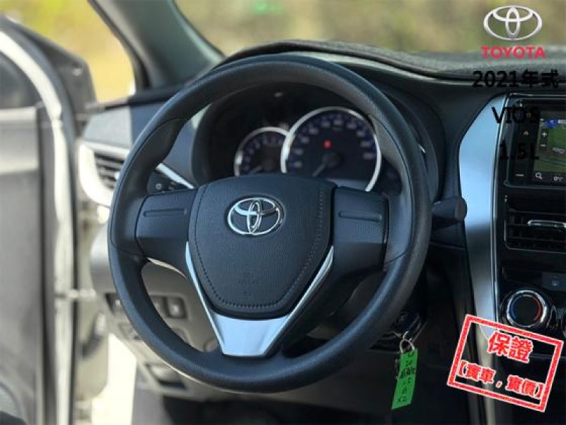 Toyota  Vios 超省油小轎車│雙安│循跡防滑│抬顯│CarPlay導航│LED日行燈│VIOS | 新北市汽車商業同業公會｜TACA優良車商聯盟｜中古、二手車買車賣車公會認證保固
