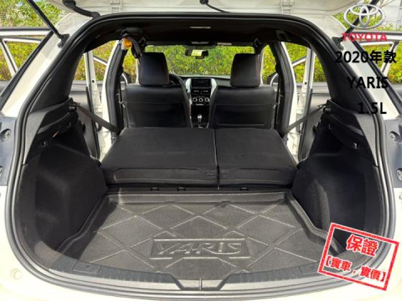 Toyota  Yaris 最頂級S版空力套件│９氣囊│免鑰匙│定速巡航│影音快撥鍵│藍芽│胎壓│YARIS | 新北市汽車商業同業公會｜TACA優良車商聯盟｜中古、二手車買車賣車公會認證保固