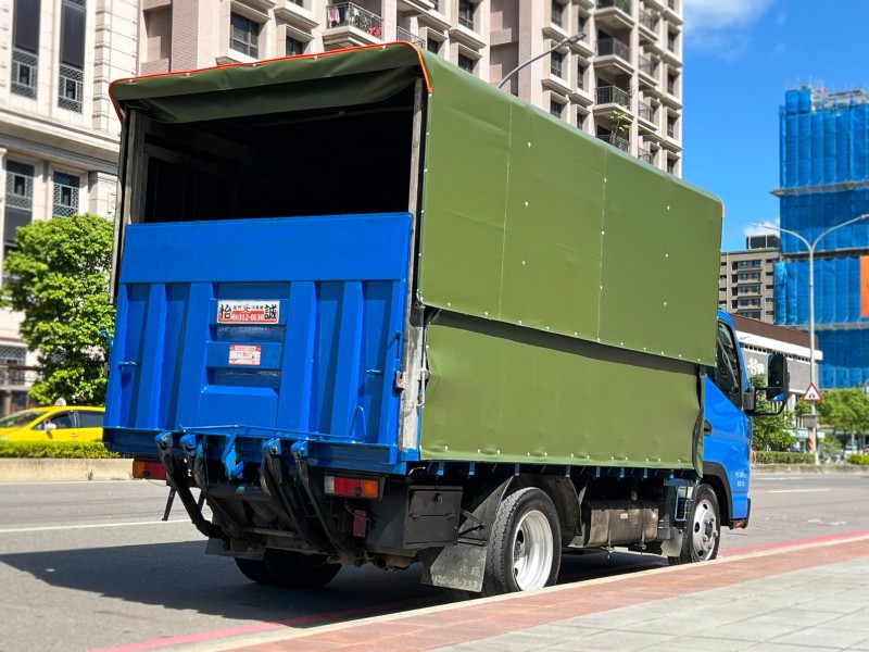 Mitsubishi  Canter 2019 MITSUBISHI CANTER 11呎半 升降尾門 電動升降篷 只跑10萬 原廠保養 堅達 貨車 商用車  | 新北市汽車商業同業公會｜TACA優良車商聯盟｜中古、二手車買車賣車公會認證保固