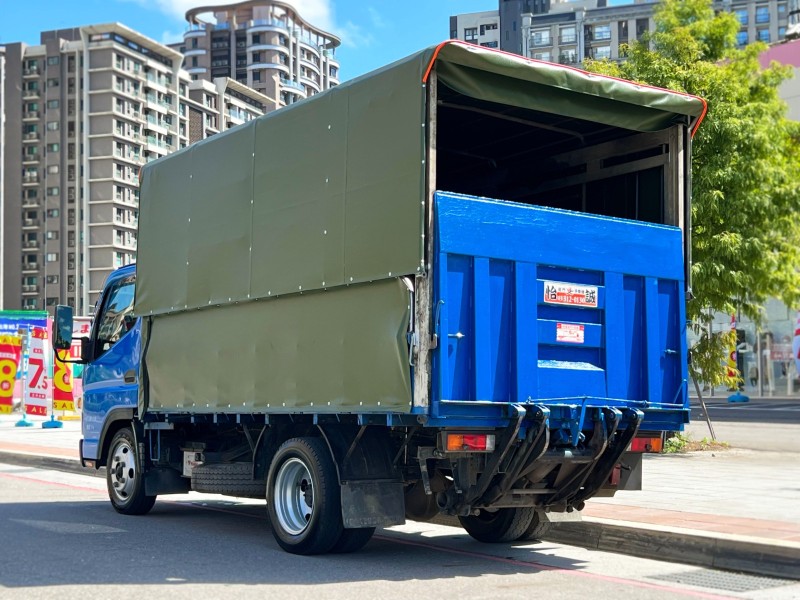 Mitsubishi  Canter 2019 MITSUBISHI CANTER 11呎半 升降尾門 電動升降篷 只跑10萬 原廠保養 堅達 貨車 商用車  | 新北市汽車商業同業公會｜TACA優良車商聯盟｜中古、二手車買車賣車公會認證保固