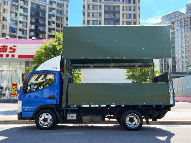 Mitsubishi  Canter 2019 MITSUBISHI CANTER 11呎半 升降尾門 電動升降篷 只跑10萬 原廠保養 堅達 貨車 商用車  | 新北市汽車商業同業公會｜TACA優良車商聯盟｜中古、二手車買車賣車公會認證保固