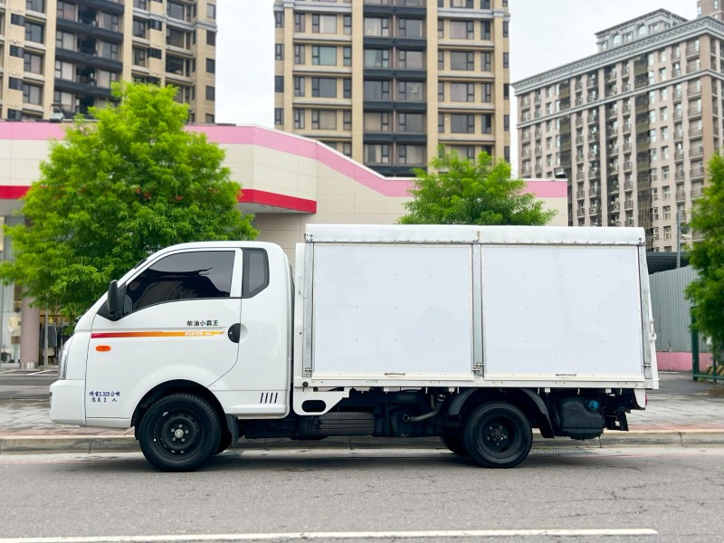 Hyundai  Porter 《只跑3600公里》2022 Hyundai Porter 2.5 自排 大單廂 升降尾門 四面開 現代 小霸王 貨車 | 新北市汽車商業同業公會｜TACA優良車商聯盟｜中古、二手車買車賣車公會認證保固