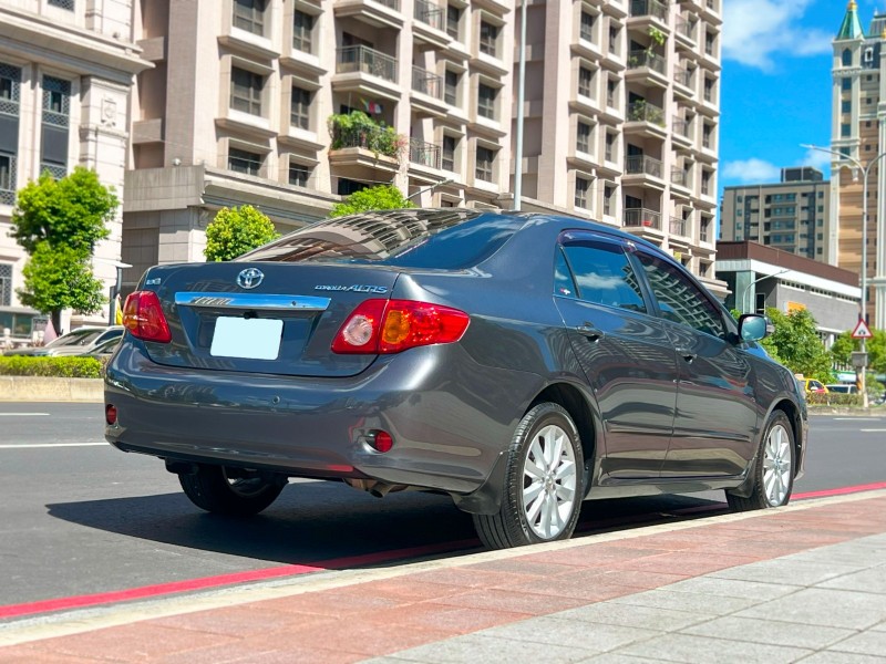 Toyota  Altis 《只跑11萬公里》2009 Toyota Corolla Altis 1.8 E 全車超漂亮 全新輪胎 豐田 阿提斯 | 新北市汽車商業同業公會｜TACA優良車商聯盟｜中古、二手車買車賣車公會認證保固