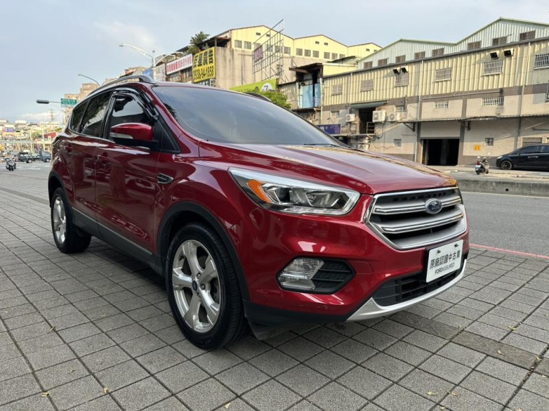 Ford/福特  Kuga Ford Kuga 2017款 180 2WD時尚經典型 (紅) | 新北市汽車商業同業公會｜TACA優良車商聯盟｜中古、二手車買車賣車公會認證保固