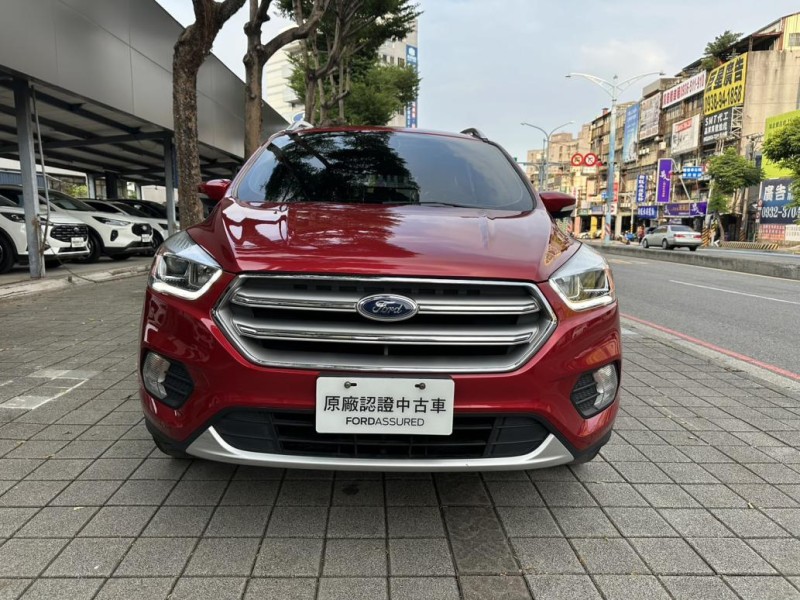 Ford/福特  Kuga Ford Kuga 2017款 180 2WD時尚經典型 (紅) | 新北市汽車商業同業公會｜TACA優良車商聯盟｜中古、二手車買車賣車公會認證保固