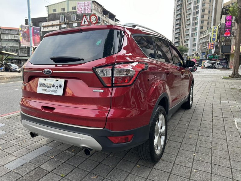 Ford/福特  Kuga Ford Kuga 2017款 180 2WD時尚經典型 (紅) | 新北市汽車商業同業公會｜TACA優良車商聯盟｜中古、二手車買車賣車公會認證保固