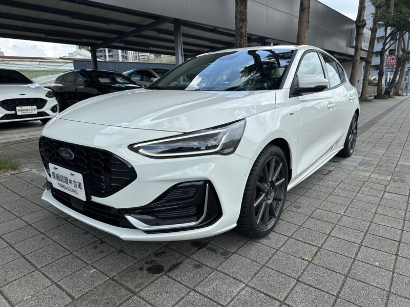 Ford/福特  Focus Ford 2025年  Focus st-line vignale (白) | 新北市汽車商業同業公會｜TACA優良車商聯盟｜中古、二手車買車賣車公會認證保固