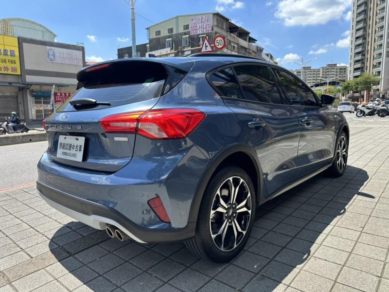 Ford/福特  Focus Ford 2021年  Focus Active 任性版 (藍) | 新北市汽車商業同業公會｜TACA優良車商聯盟｜中古、二手車買車賣車公會認證保固