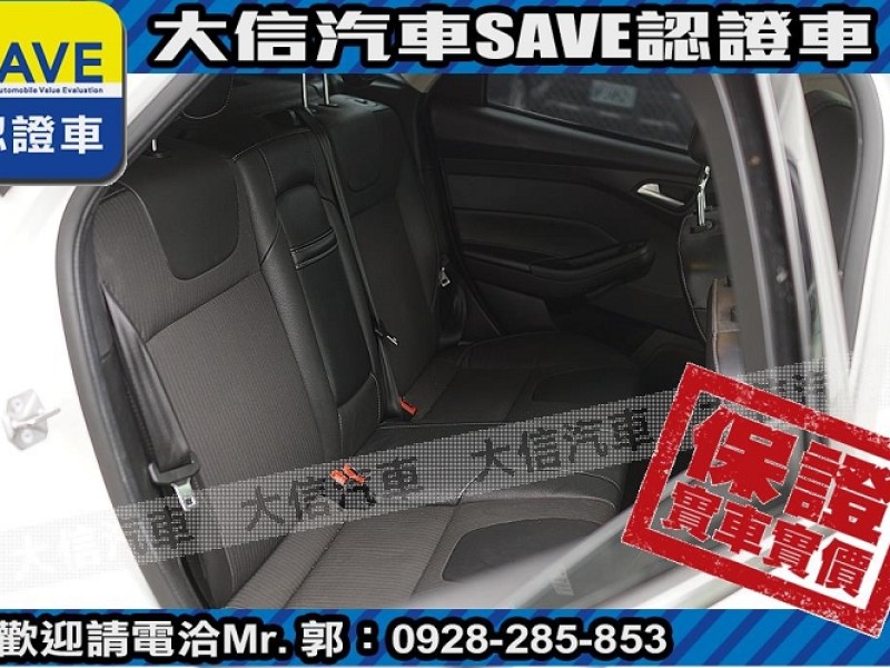 Ford/福特  Focus 【大信SAVE】2013年 FOCUS 2.0 頂級運動版 認證車 保證實車實價 | 新北市汽車商業同業公會｜TACA優良車商聯盟｜中古、二手車買車賣車公會認證保固