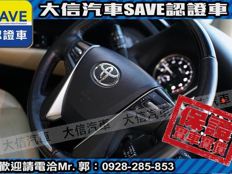 Toyota  ALPHARD 【大信SAVE】2019年 ALPHARD 3.5 七人座 LED頭燈 認證車 | 新北市汽車商業同業公會｜TACA優良車商聯盟｜中古、二手車買車賣車公會認證保固