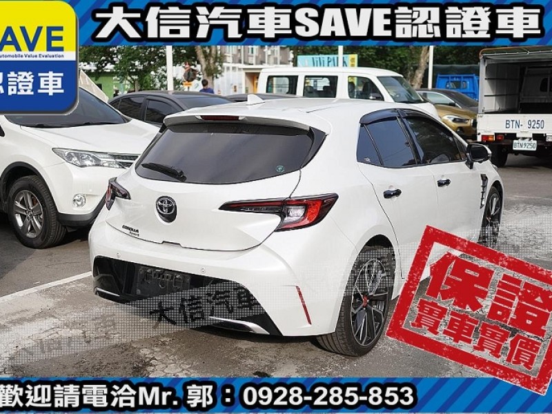 Toyota  Auris 【大信SAVE】2023年 Corolla Sport 旗艦版 原廠保固 認證車 | 新北市汽車商業同業公會｜TACA優良車商聯盟｜中古、二手車買車賣車公會認證保固