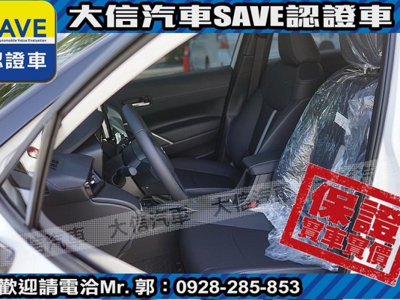 Toyota  Corolla Cross 【大信】現折10萬 正 2025年 小改款 CROSS CC GR 汽油 全新車 | 新北市汽車商業同業公會｜TACA優良車商聯盟｜中古、二手車買車賣車公會認證保固