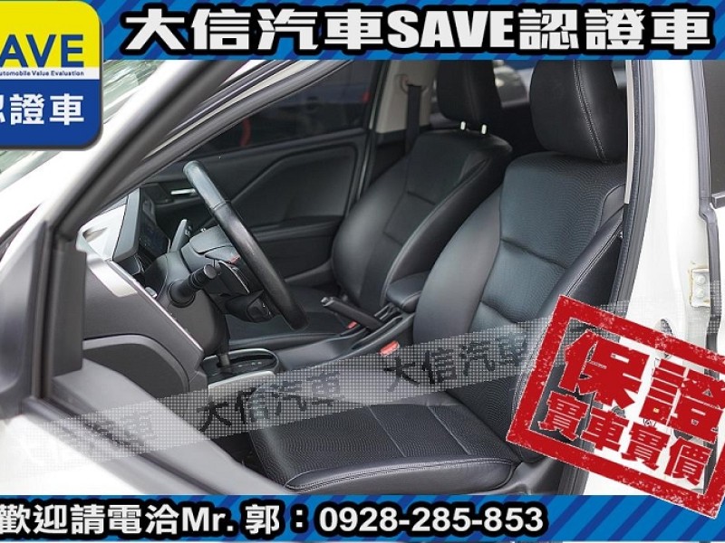 Honda  City 【大信SAVE】2017 CITY 頂級 VTI-S 僅跑5萬KM 環景影音 | 新北市汽車商業同業公會｜TACA優良車商聯盟｜中古、二手車買車賣車公會認證保固