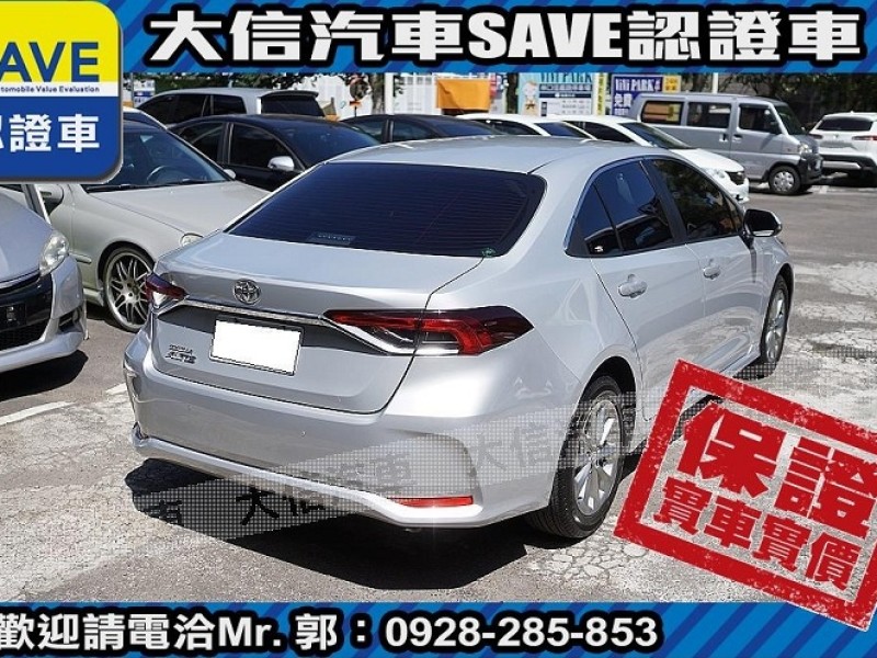 Toyota  Altis 【大信SAVE】2022年 ALTIS ACC 全速域 僅跑3萬KM 原廠保養 | 新北市汽車商業同業公會｜TACA優良車商聯盟｜中古、二手車買車賣車公會認證保固