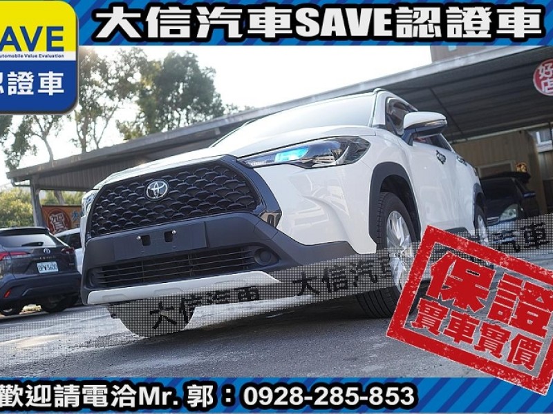 Toyota  Corolla Cross 【大信汽車】2023年 CROSS CC 新車原廠保固中 僅跑6萬KM 原廠保養 | 新北市汽車商業同業公會｜TACA優良車商聯盟｜中古、二手車買車賣車公會認證保固