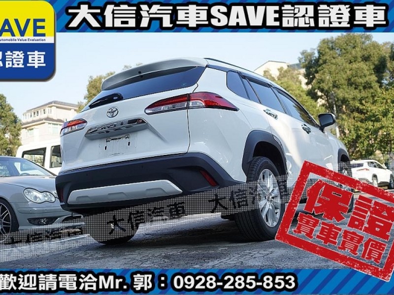 Toyota  Corolla Cross 【大信汽車】2023年 CROSS CC 新車原廠保固中 僅跑6萬KM 原廠保養 | 新北市汽車商業同業公會｜TACA優良車商聯盟｜中古、二手車買車賣車公會認證保固