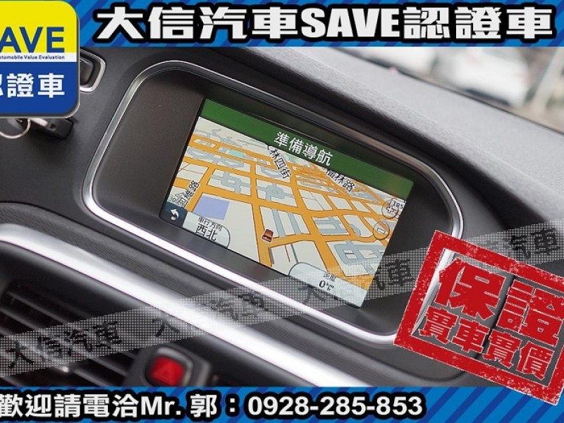 Volvo  V40 2013年 V40 T4 原廠保養 僅跑9萬多KM 極低里程 極品車況 | 新北市汽車商業同業公會｜TACA優良車商聯盟｜中古、二手車買車賣車公會認證保固
