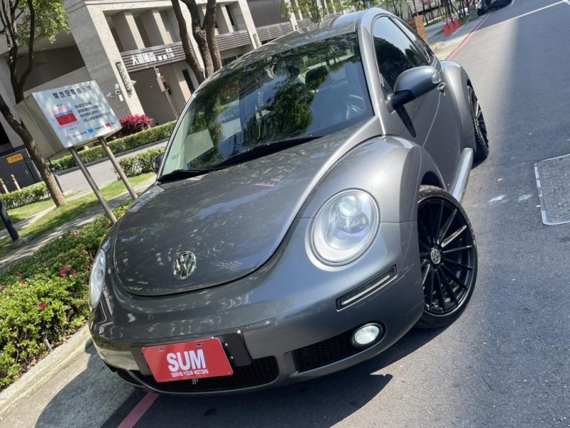 Volkswagen 福斯  Beetle 實價刊登★可愛經典New Beetle小改款 稀有低里程 LED頭燈 避震&鋁圈 | 新北市汽車商業同業公會｜TACA優良車商聯盟｜中古、二手車買車賣車公會認證保固