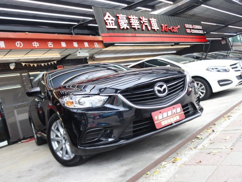 Mazda  Mazda6 42年指標老店“★☆『全車保固』☆★漂亮美車小改款馬6 2.0大氣黑色‧一手車保證跑5萬多原廠保養‧導航+倒車顯影+6安 | 新北市汽車商業同業公會｜TACA優良車商聯盟｜中古、二手車買車賣車公會認證保固