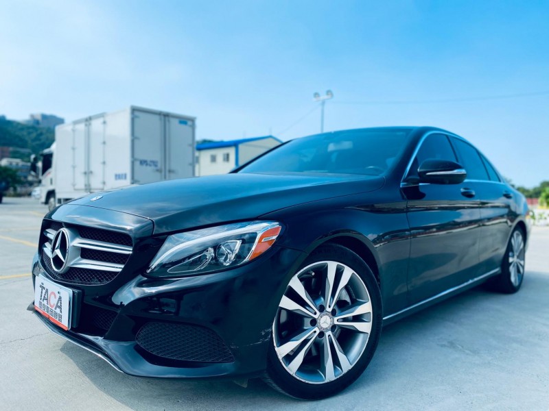 Mercedes-Benz/賓士   C-CLASS  C300 2015年 BENZ 賓士 C300 黑色 2.0L 低里程 | 新北市汽車商業同業公會｜TACA優良車商聯盟｜中古、二手車買車賣車公會認證保固