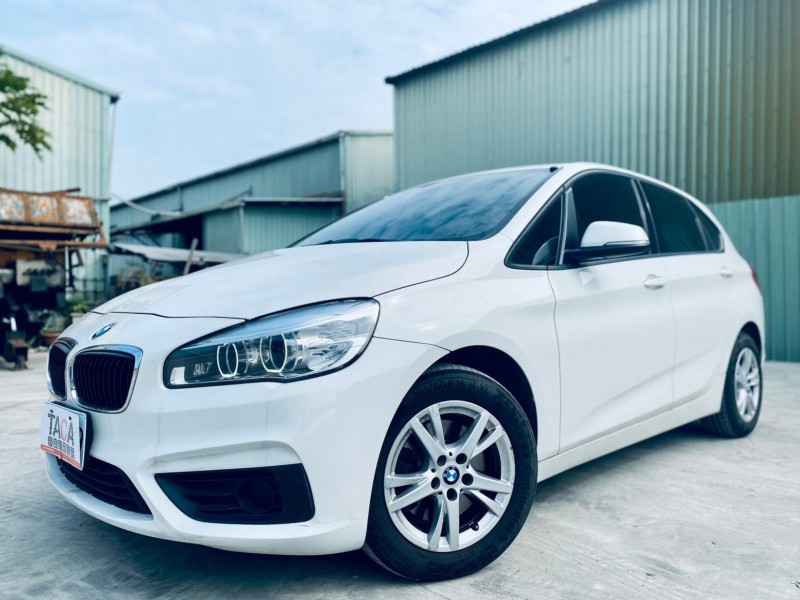 BMW/ 寶馬  2 SERIES  218i 2014年 BMW218i 白色 1.5L | 新北市汽車商業同業公會｜TACA優良車商聯盟｜中古、二手車買車賣車公會認證保固