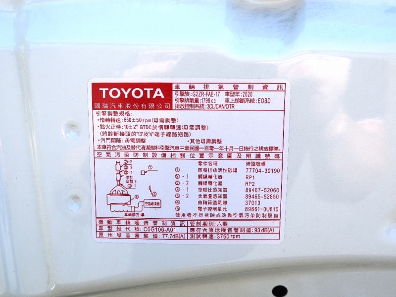 Toyota  SIENTA SIENTA  1.8L 5人座 | 新北市汽車商業同業公會｜TACA優良車商聯盟｜中古、二手車買車賣車公會認證保固