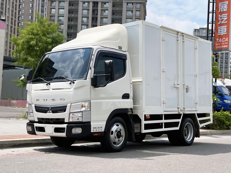 Mitsubishi  Canter 2019 Mitsubishi Canter 10尺半 高廂 只跑12萬 全車超漂亮 原廠保養 三菱 堅達 貨車 商用車 | 新北市汽車商業同業公會｜TACA優良車商聯盟｜中古、二手車買車賣車公會認證保固