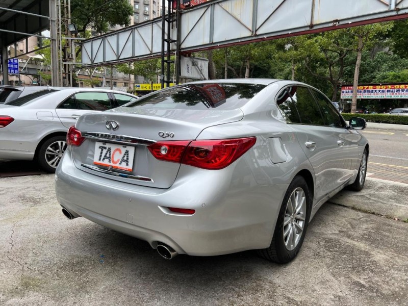 Infiniti  Q50 頂級旗艦版 ACC主動跟車 新車至今皆在原廠保養 保養紀錄齊全 | 新北市汽車商業同業公會｜TACA優良車商聯盟｜中古、二手車買車賣車公會認證保固