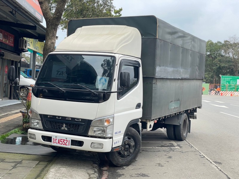 Mitsubishi  Canter 4期堅達伸縮篷式升降機14呎半已升五噸 加裝四錄行車紀錄器 引擎漂亮 | 新北市汽車商業同業公會｜TACA優良車商聯盟｜中古、二手車買車賣車公會認證保固