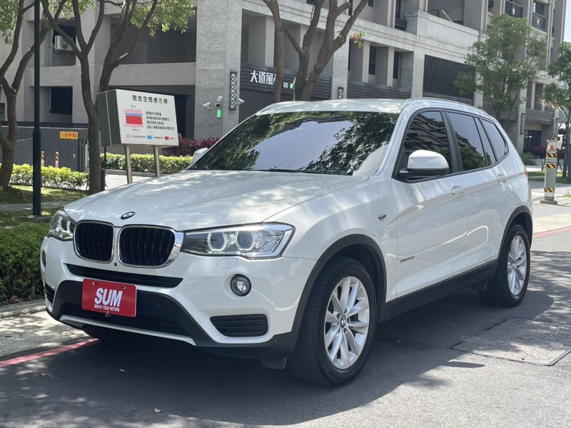 BMW/ 寶馬  X3 SERIES  X3 xDrive20d 實價刊登★總代理 小改款X3 20d 免鑰摸門 5AS 環景 電尾門 專用安卓機 | 新北市汽車商業同業公會｜TACA優良車商聯盟｜中古、二手車買車賣車公會認證保固