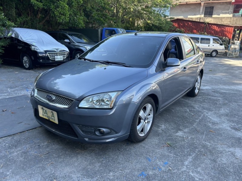 Ford/福特  Focus ~TACA優良車商~*(小林汽車)* 正2007年 FORD FOCUS 福特 佛卡斯 1.8 汽油 灰色 四門 手自排 | 新北市汽車商業同業公會｜TACA優良車商聯盟｜中古、二手車買車賣車公會認證保固