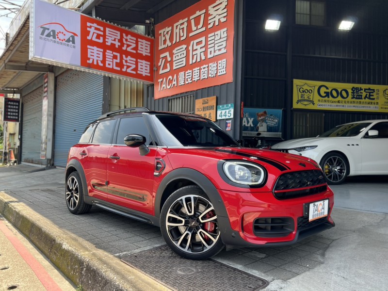 MINI  Countryman 記老闆~正23年Countryman JCW 四傳/抬顯/HK/免鑰/全景/跟 | 新北市汽車商業同業公會｜TACA優良車商聯盟｜中古、二手車買車賣車公會認證保固
