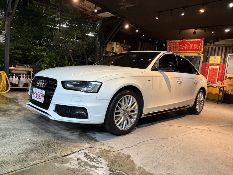 Audi  A4 實車實價可分期Audi A4 35TFSI優雅品味A3 A5 A6 A7 A8 Passat可參考 | 新北市汽車商業同業公會｜TACA優良車商聯盟｜中古、二手車買車賣車公會認證保固