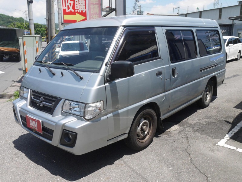 Mitsubishi  Delica 一手車 僅跑15萬 八人座 可改貨車牌 得利卡 廂車 2.4 | 新北市汽車商業同業公會｜TACA優良車商聯盟｜中古、二手車買車賣車公會認證保固