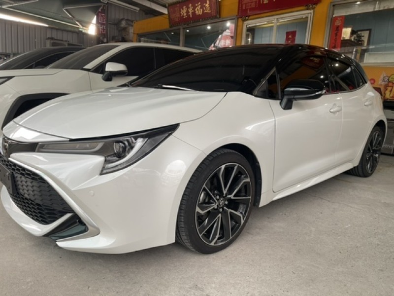 Toyota  Auris 2021型Corolla sport旗艦版黑屋頂賽車椅跑很少 | 新北市汽車商業同業公會｜TACA優良車商聯盟｜中古、二手車買車賣車公會認證保固