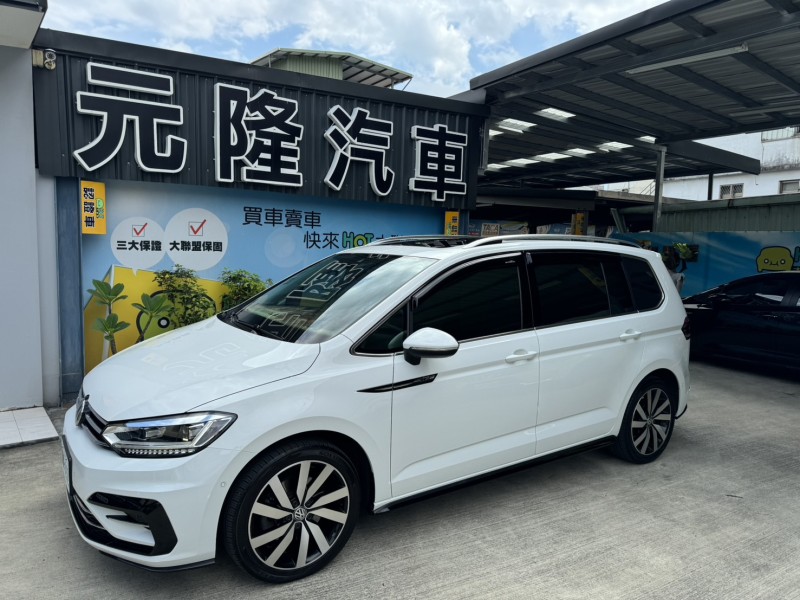 Volkswagen 福斯  Touran 2019 VOLKSWAGEN TOURAN 280 TSI 1.4 R-LINE | 新北市汽車商業同業公會｜TACA優良車商聯盟｜中古、二手車買車賣車公會認證保固