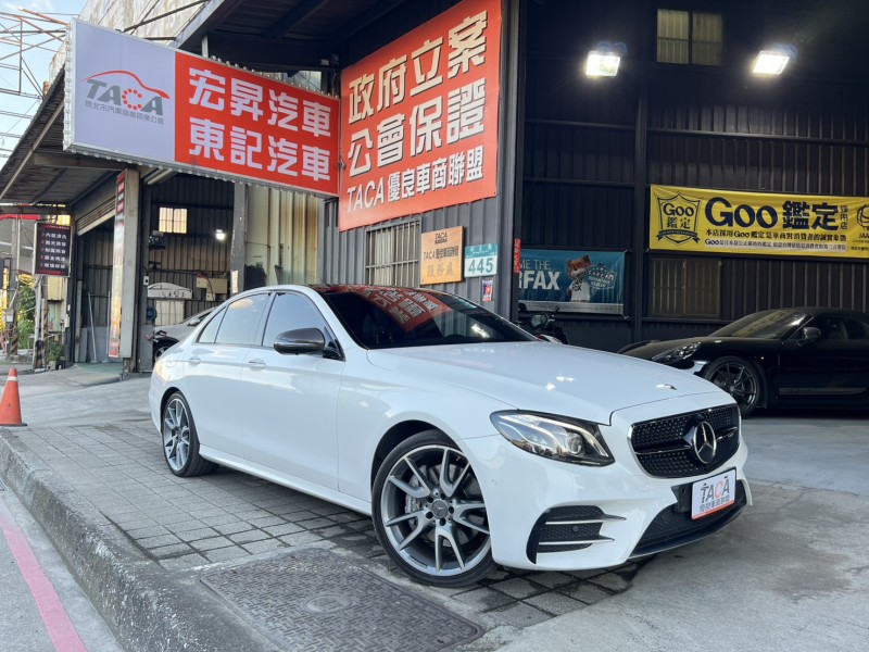Mercedes-Benz/賓士   E-CLASS  E43 找記老闆~正2018年E43 AMG 23P/多光束/柏林/抬顯/冷熱通風椅 | 新北市汽車商業同業公會｜TACA優良車商聯盟｜中古、二手車買車賣車公會認證保固
