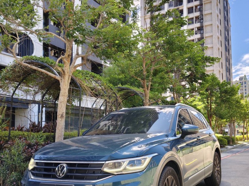 Volkswagen 福斯  Tiguan ????【稀有低里程釋出】  2023年 Volkswagen Tiguan 帝觀 280TSI 1.5 | 新北市汽車商業同業公會｜TACA優良車商聯盟｜中古、二手車買車賣車公會認證保固