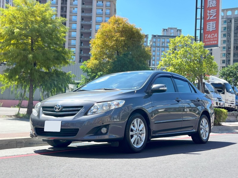 Toyota  Altis 《只跑11萬公里》2009 Toyota Corolla Altis 1.8 E 全車超漂亮 全新輪胎 豐田 阿提斯 | 新北市汽車商業同業公會｜TACA優良車商聯盟｜中古、二手車買車賣車公會認證保固