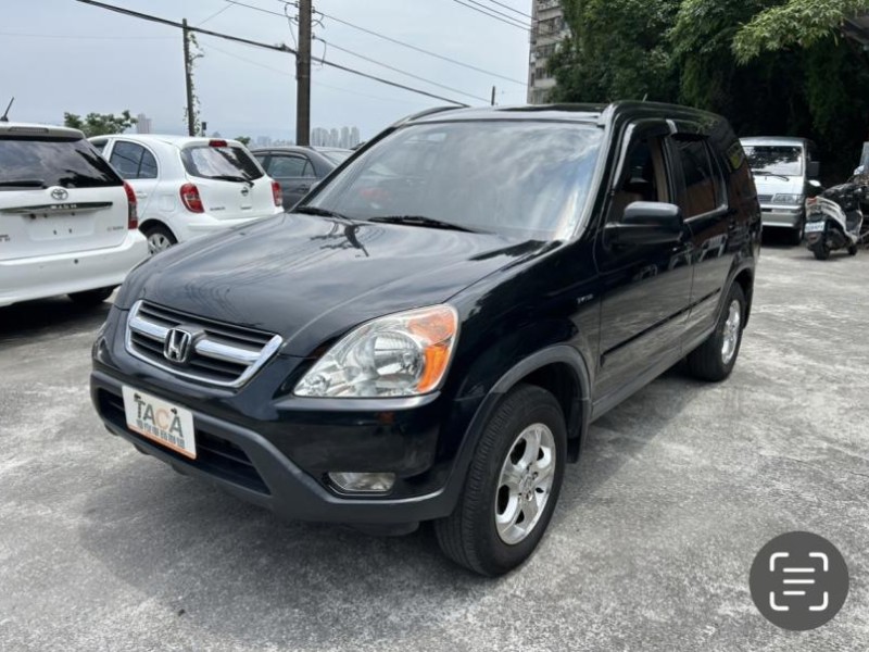 Honda  CR-V ~TACA優良車商~*(小林汽車)* 正2004年 本田 HONDA CR-V 二代 2.0 黑色 棕色內裝 定速 | 新北市汽車商業同業公會｜TACA優良車商聯盟｜中古、二手車買車賣車公會認證保固
