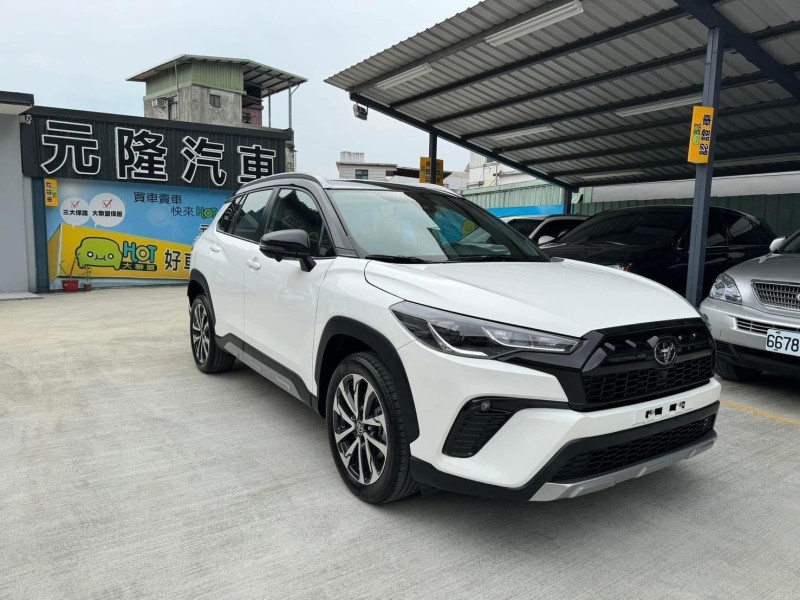 Toyota  Corolla Cross 2023 Corolla cross CR-sport 油電版 電動椅+電尾門 | 新北市汽車商業同業公會｜TACA優良車商聯盟｜中古、二手車買車賣車公會認證保固