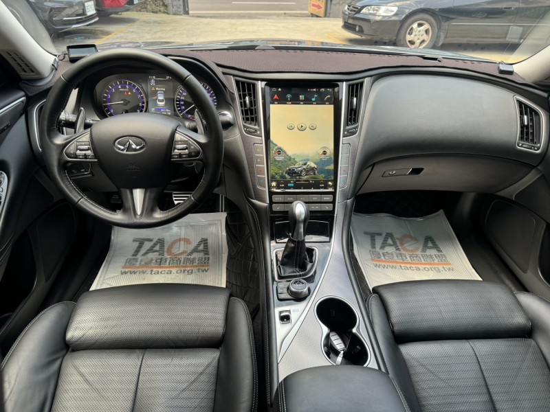 Infiniti  Q50 2014 Infiniti Q50 S Hybrid旗艦款 | 新北市汽車商業同業公會｜TACA優良車商聯盟｜中古、二手車買車賣車公會認證保固
