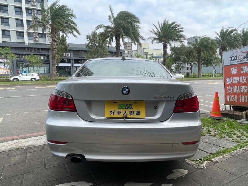 BMW/ 寶馬  5 SERIES  520d 大保養完成.無待修.E60後輪驅動、柴油寶馬/四條輪胎已更新/大保養完成 | 新北市汽車商業同業公會｜TACA優良車商聯盟｜中古、二手車買車賣車公會認證保固