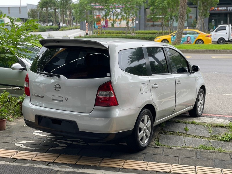 Nissan  Livina 加裝安卓機 七人座大空間 保養便宜 | 新北市汽車商業同業公會｜TACA優良車商聯盟｜中古、二手車買車賣車公會認證保固