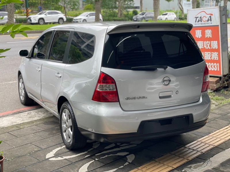 Nissan  Livina 加裝安卓機 七人座大空間 保養便宜 | 新北市汽車商業同業公會｜TACA優良車商聯盟｜中古、二手車買車賣車公會認證保固