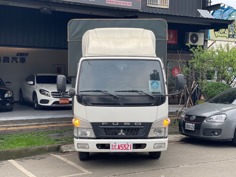 Mitsubishi  Canter 4期堅達伸縮篷式升降機14呎半已升五噸 加裝四錄行車紀錄器 引擎漂亮 | 新北市汽車商業同業公會｜TACA優良車商聯盟｜中古、二手車買車賣車公會認證保固
