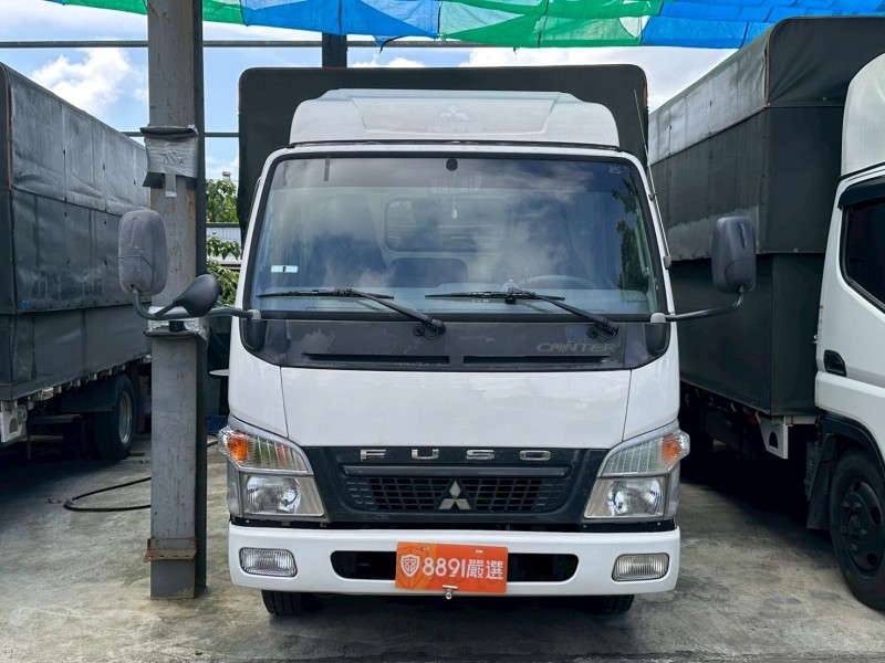 Mitsubishi  Canter 2012年四期堅達.五噸.超長軸14呎僅跑17萬!!! 升降帆布+雙芯雙折大尾門 | 新北市汽車商業同業公會｜TACA優良車商聯盟｜中古、二手車買車賣車公會認證保固