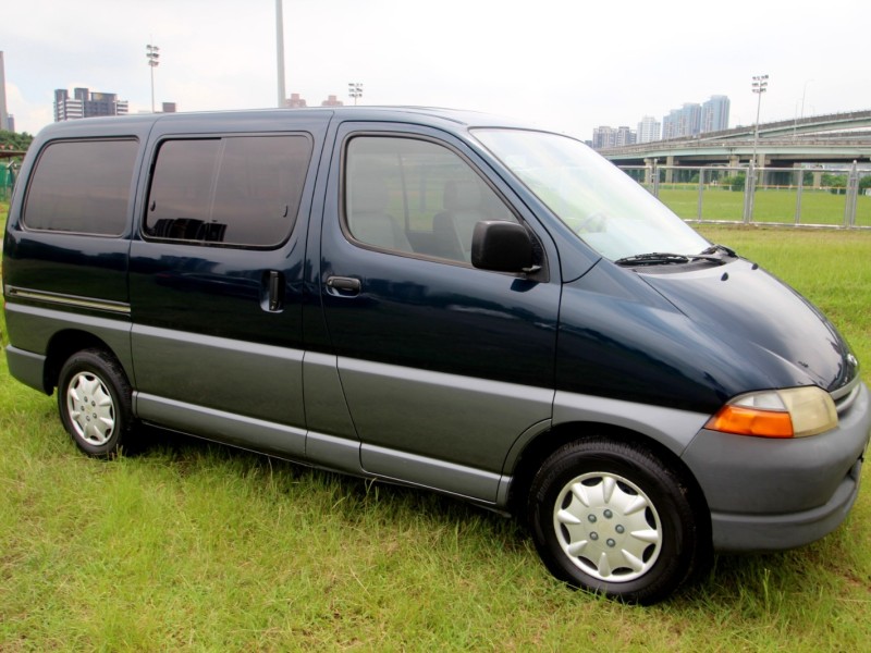 Toyota  Hiace {跑15萬 自排}99年 HIACE2.7藍~豐隆嚴選0頭款低月付專案 | 新北市汽車商業同業公會｜TACA優良車商聯盟｜中古、二手車買車賣車公會認證保固