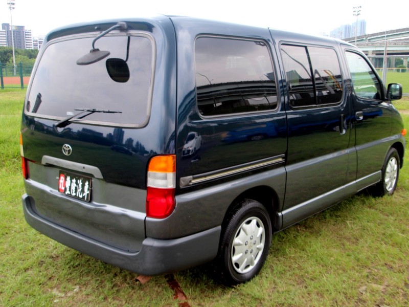 Toyota  Hiace {跑15萬 自排}99年 HIACE2.7藍~豐隆嚴選0頭款低月付專案 | 新北市汽車商業同業公會｜TACA優良車商聯盟｜中古、二手車買車賣車公會認證保固