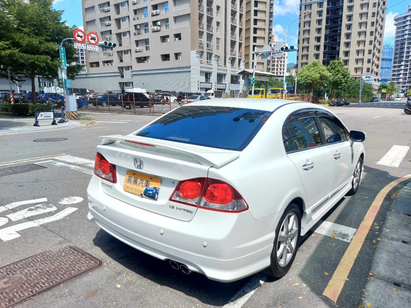 Honda  Civic 好車優惠 2009年本田CIVIC 1.8 VTI-S天窗 僅跑15萬一手車認證 | 新北市汽車商業同業公會｜TACA優良車商聯盟｜中古、二手車買車賣車公會認證保固